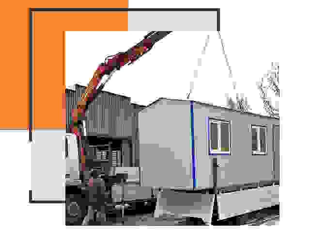 Перевозка бытовок в Обнинске